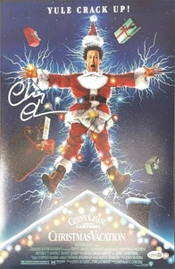 Chevy Chase Signed 11x17 Mini Poster Christmas Vacation JSA Autograph Authentic - Picture 1 of 1