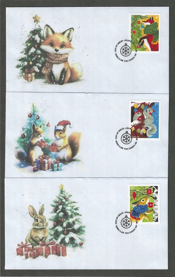2025 Christmas Tinsel Tales Limited FDCs - Image 1 of 1