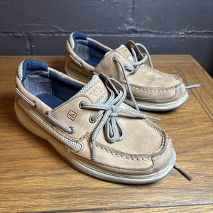 Scarpe da barca Sperry ragazzo cordino Topsider taglia 4M modello #YB46122A - Foto 1 di 10