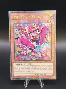 Yu-Gi-Oh! LiveTwin Ki-sikil – QCSR – 1. Edition EN – NM(-) - Bild 1 von 2