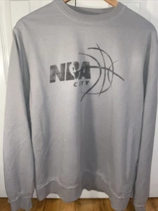 Vintage Sportige Apparel NBA City at Universal Studios Gray Long Sleeve Large - Picture 1 of 11