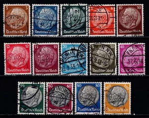 Deutschland Sc# 401-414 gebraucht14 CV 53 $      - Bild 1 von 1