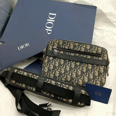 DIOR | 'Safari' Umhängetasche, Segeltuch | + Box , Zertifikat & Staubbeutel - Bild 1 von 4