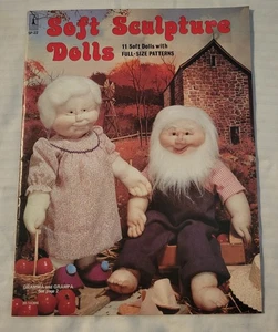Soft Sculpture Dolls Craft Course Book Full-Size Patterns for 11 Dolls 1979 - Picture 1 of 7