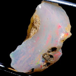 16.00 Cts. (16 x 2 5x 14 mm) NATURAL ETHIOPIAN OPAL ROUGH LOOSE GEMSTONE DX_13 - Picture 1 of 8