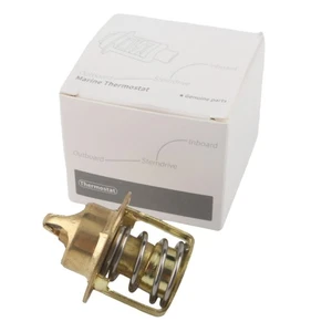 Cooling Thermostat for Mercruiser 160 200 GM 250 I/L6 Marine Drive Engine - Picture 1 of 9