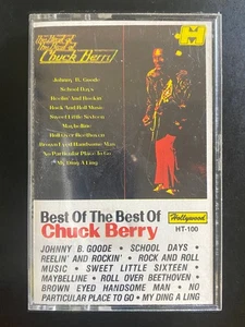 Chuck Berry Best Of The Best Of Cassette 1987 Hollywood HT-100 - Imagen 1 de 6
