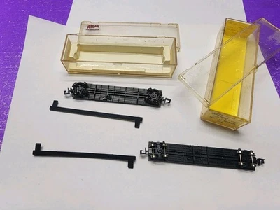AS IS ASSORTED N SCALE RAILCAR LOCOMOTIVE PARTS LOT UNKNOWN BRANDS GOOD COND LOT - Image 1 of 4