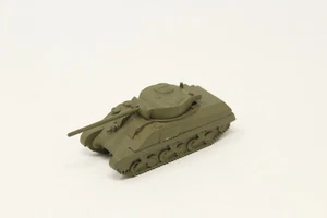 Vintage Comet Authenticast WWII US Army M4A3 Sherman Medium Tank - Picture 1 of 7