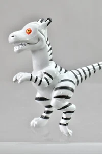 Monster Rancher Zebra Saurian 1.75" Vintage 1999 TCDT Playmates Mini - Picture 1 of 3