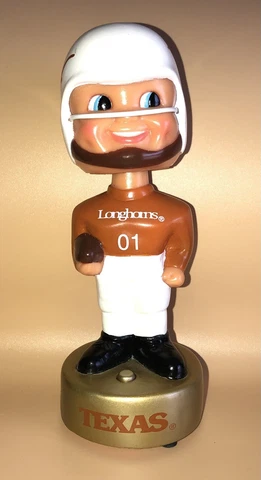 Vintage Gemmy University of Texas Longhorns Football Bobblehead #01 TESTED WORKS Cover