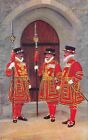 Yeoman Warders Tower of London UK Gale & Polden postcard