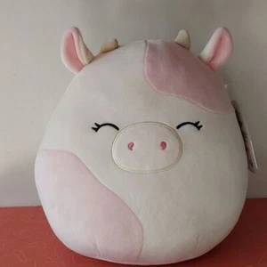 Squishmallows Caedyn Cow 10" Plush Plushie Stuffed - Picture 1 of 10