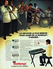 Publicit Advertising 099   1982  Bontemi  clavier piano mthode musique