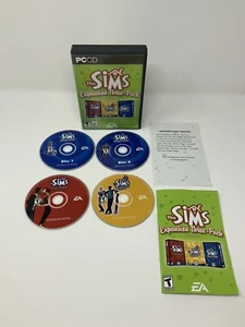 The Sims Expansion Three- Pack - Volume 2 ( PC CD) - ROM 2005  - Hard Case  - Picture 1 of 2