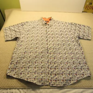 MENS TRADER BAY GOLF SHORT SLEEVE BUTTON UP SIZE XL CASUAL SHIRT (r-3) - Picture 1 of 7