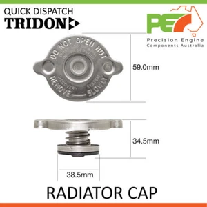 Totalmente Nuevo * TRIDON * Tapa Radiador Para Fiat 500 - 850, 01/58-12/71 - Imagen 1 de 4