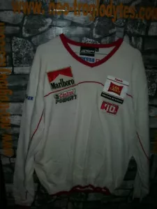 Vintage Honda castrol moto GP racing team Gresini 90 cotton mix wool sweater - Picture 1 of 2