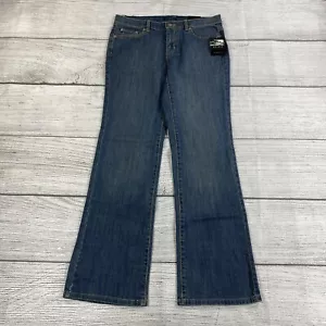 Access Liz Claiborne Favorite Jean Women Size 8 Low Rise Modern Fit Bootcut NEW. - Picture 1 of 14