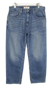 LEVI'S 559 Relaxed Straight Jeans Men's W34/L32 Whiskers Faded Denim Blue - Picture 1 of 8