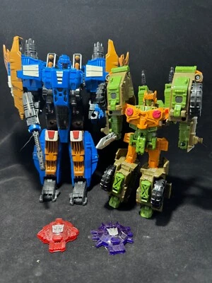 Target Ex. Transformers Universe Autobot Ambush Dirge vs. Roadbuster Complete - Image 1 of 4