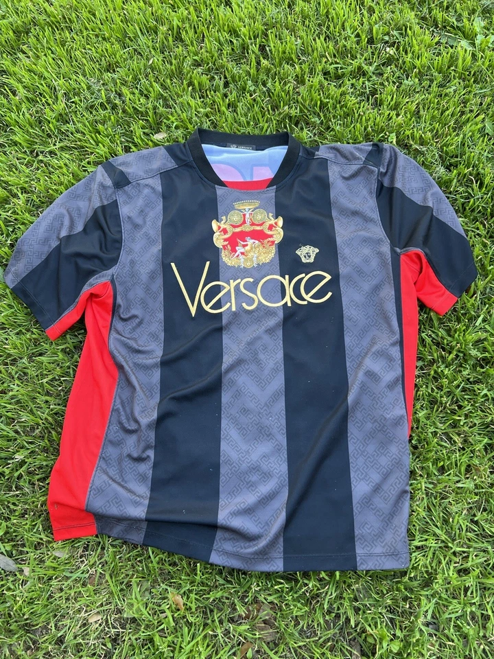 2018 Versace Soccer Jersey - Image 1 of 2