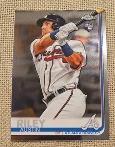AUSTIN RILEY 2019 TOPPS CHROME ROOKIE CARD 37 - Picture 1 of 2