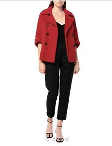 Brunello Cucinelli Alpaca Blend Jacket Size US 2, IT 38 - Picture 1 of 12