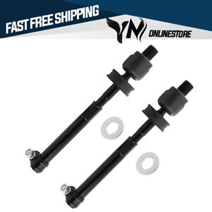 New Set of 2 Front Inner Steering Tie Rod Ends For BMW 318i 318is 325 1984-1993