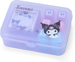 Sanrio Kuromi Cute Stamp Set – Ink Included Storage Case Japan Exclusive New JPN - Picture 1 of 7