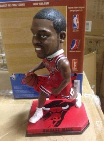Dwyane Wade Chicago Bulls Nation Bobblehead NBA Cover