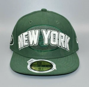 New York Jets New Era 59FIFTY NFL YOUTH Fitted Cap Hat - Size: 6 3/8 - Picture 1 of 7