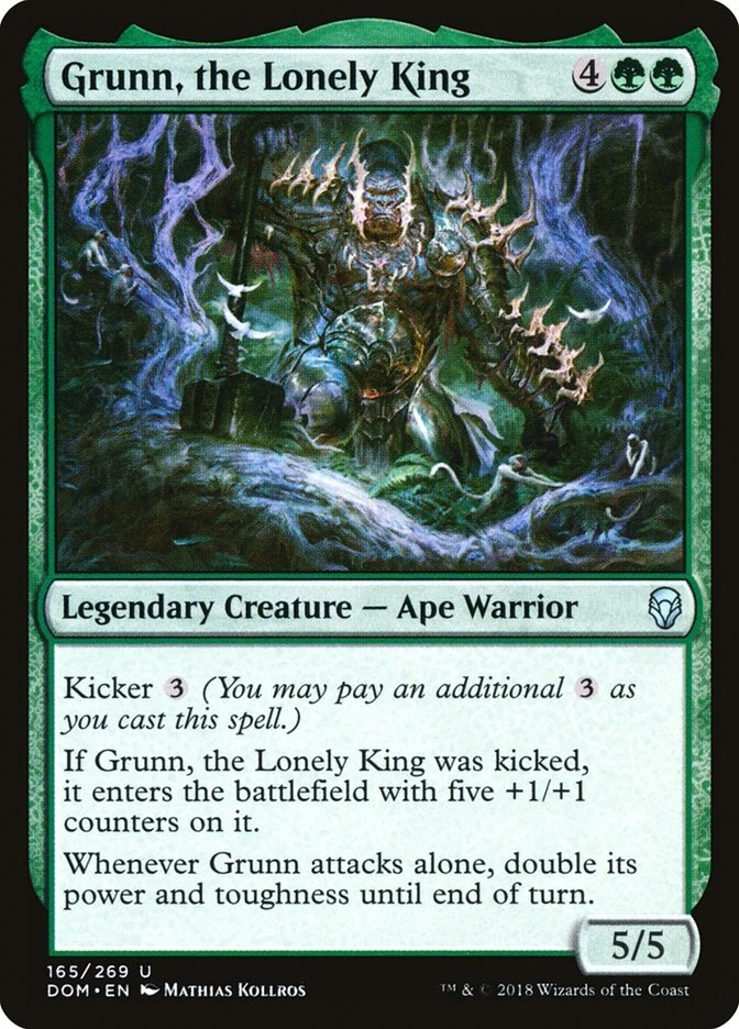Grunn, the Lonely King [Dominaria] Magic MTG - Image 1 of 1