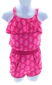 Real Love Girls Pink Paisley Romper Size 4 - Picture 1 of 3