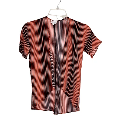 LuLaRoe Bianca Size 2 Kimono Jacket Multicolor Short Sleeve NWT (2046) - Image 1 of 4