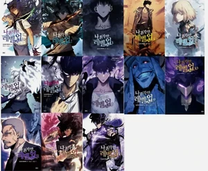 Solo Leveling Band 1 ~ 13 koreanische Webtoon Comics Manga Manhwa Buch / Neu Sendungsverfolgung - Bild 1 von 14