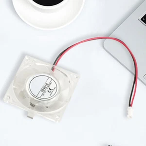 40mm radiator procesora chłodnica przezroczysta dmuchawa wydechowa cichy wentylator do komputera stacjonarnego PC - Zdjęcie 1 z 4