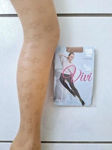 COLLANT FANTAISIE MARQU VIVI TAILLE 2 COULEUR CHAIR - Picture 1 of 3