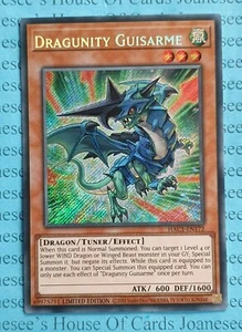 Dragunity Guisarme HAC1-EN172 Secret Rare Yu-Gi-Oh Card Limited Edition New - Picture 1 of 3