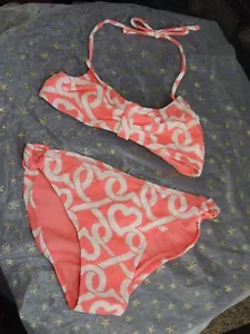 Girls Size Medium (8)  * GAP KIDS *  2 Piece Interlocking Hearts Swimsuit  NWT  - Picture 1 of 3