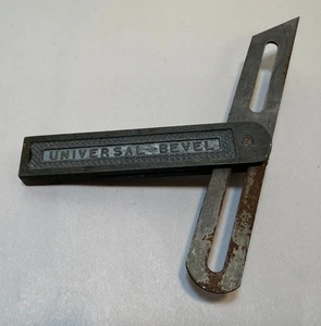 Vintage Universal Bevel Gauge Metal Adjustable Angle - USA - Picture 1 of 5