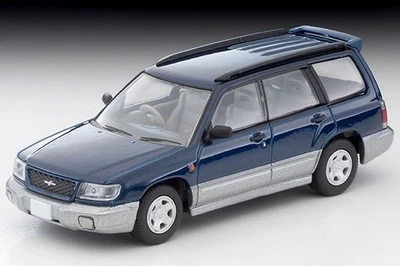 [TOMICA LIMITED VINTAGE NEO LV-N328a 1/64] SUBARU Forester C/20 (Marino/Gris) 1997 Foto 1 de 4