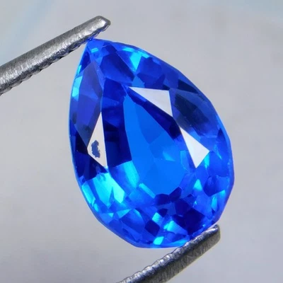 Natural 4.80Ct Genuine Quality Unheated COBALT BLUE SPINEL Certified Gemstone - Image 1 of 4