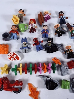 LEGO Duplo Minifigures Lot With Accessories Super Heroes - Image 1 of 4
