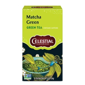 Bio Grüntee und Matcha Mischung Beutel Glutenfrei 20 Stück Box - Bild 1 von 6