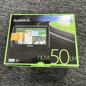 Garmin GPS Navigation System nuvi 50LM 5" LCD Touch Screen with Accessories - Picture 1 of 11