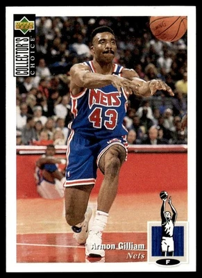 1994-95 Collector's Choice Armon Gilliam New Jersey Nets #243 - Image 1 of 2