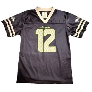 Camiseta de fútbol americano juvenil XL (16-18) Seattle Seahawks ropa del equipo de la NFL azul marino para niños - Imagen 1 de 11