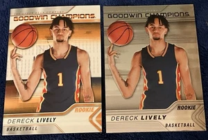 Lot of 2 Dereck Lively 2023 Upper Deck Goodwin Champions Rookie Cards - Picture 1 of 2