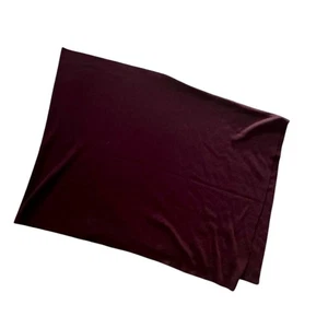 Eileen Fisher Burgunder 100% Merinowolle Poncho Kirschrot Bordeaux Gr. S/M - Bild 1 von 7